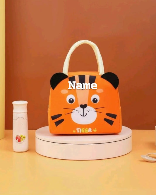 Personalised Tiger Lunch Box Bag