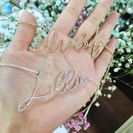 Personalised Crystal Necklace