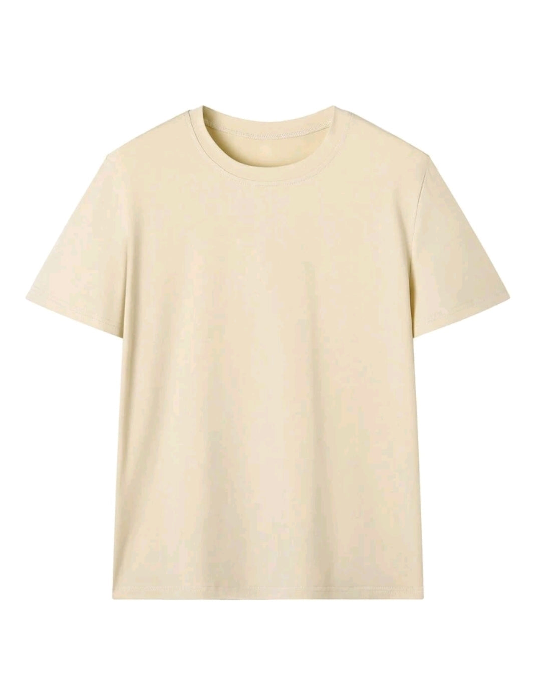 Beige Ocean Beach T-Shirt