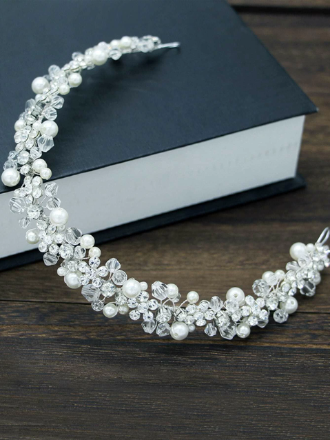 Crystal & Pearl Bridesmaid Headband