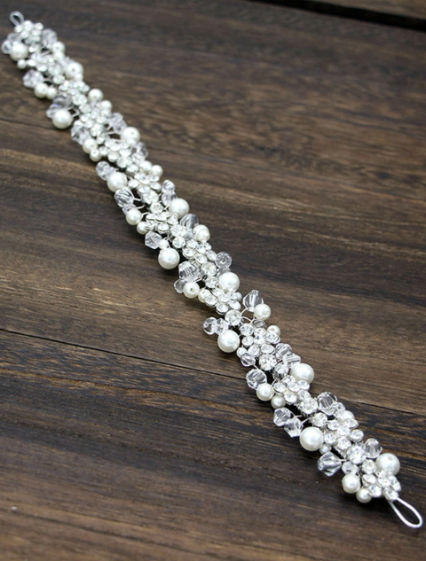 Crystal & Pearl Bridesmaid Headband