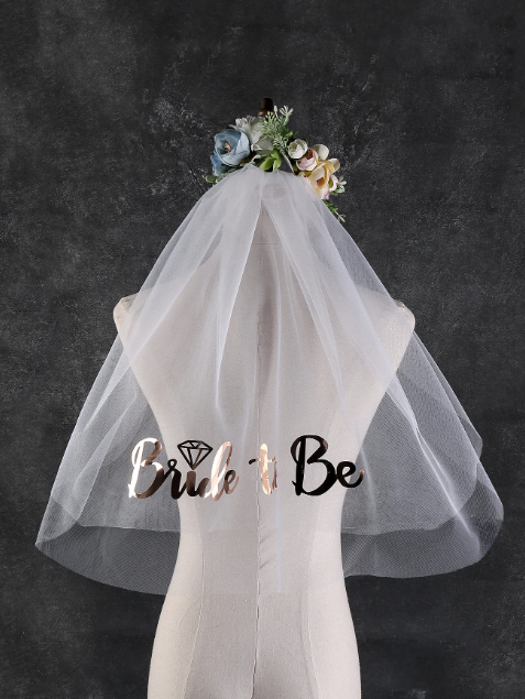 Bride To Be Headband & Veil Hen Party