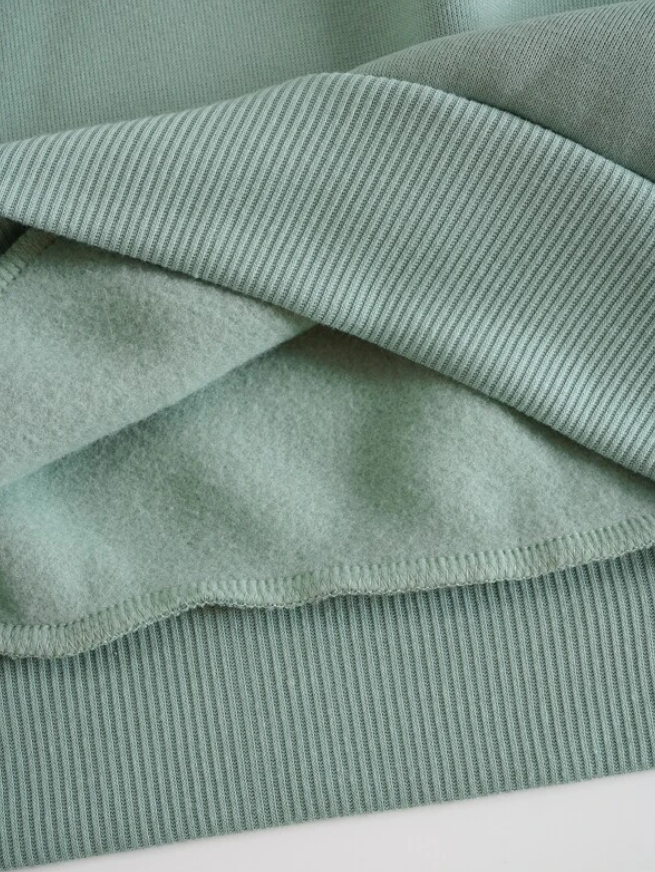 Mint Green Perfectly Imperfect Inner Fleece Jumper