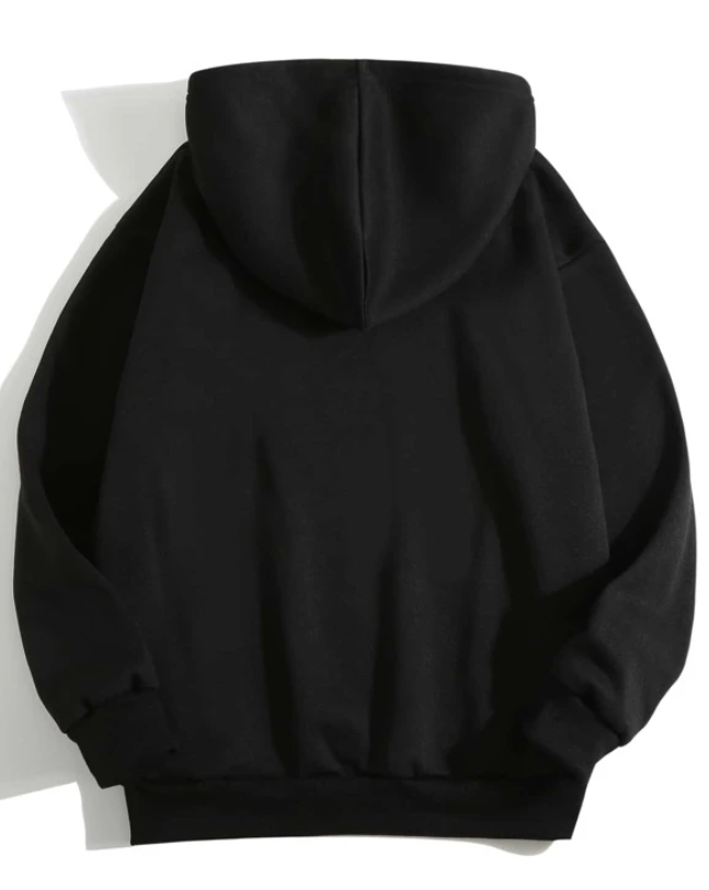 Black Heart Inner Fleece Hoodie