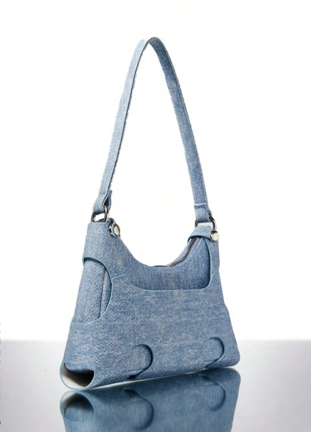 Denim Eva Handbag