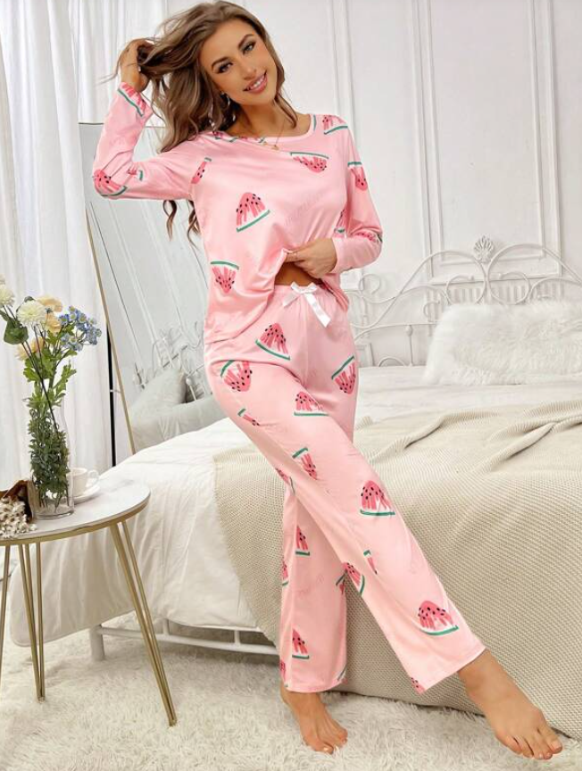 Pink Watermelon Pyjama Set