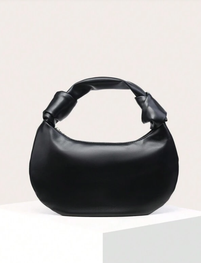 Black Hobo Handbag