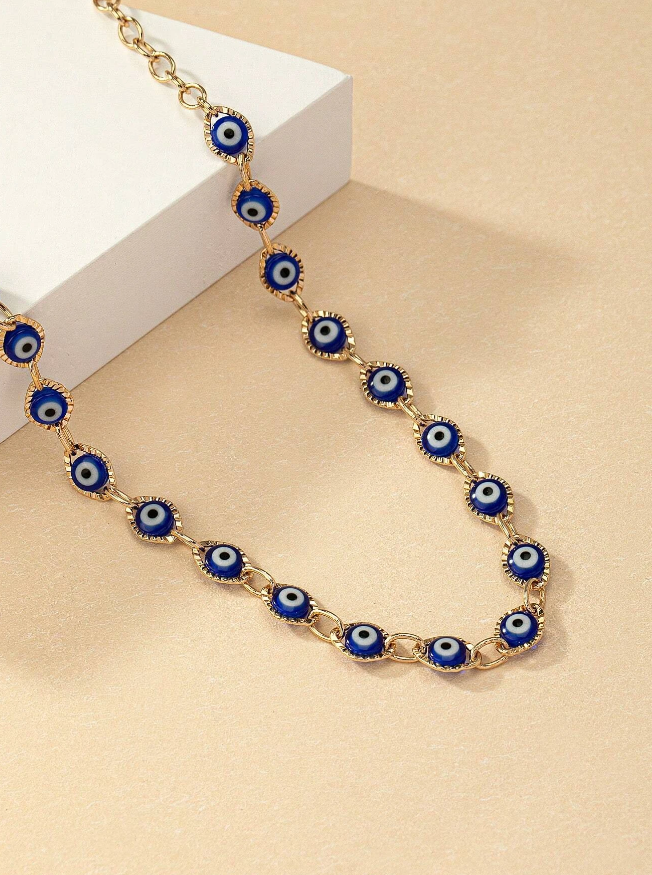 Evil Eye Choker Necklace