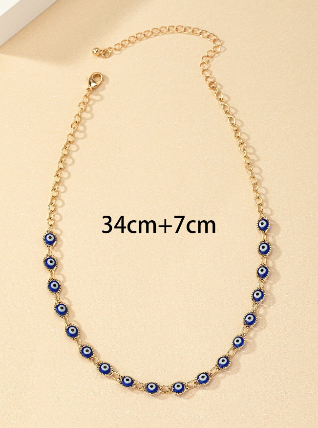 Evil Eye Choker Necklace