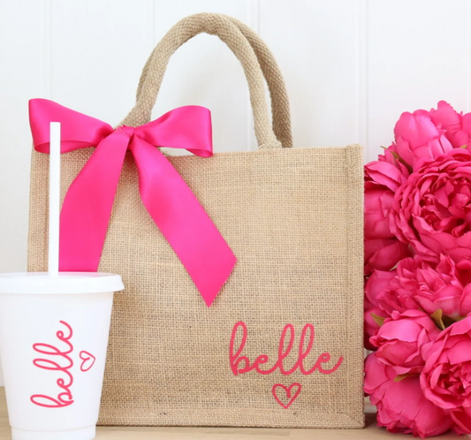 Personalised Tote Bag & Cup