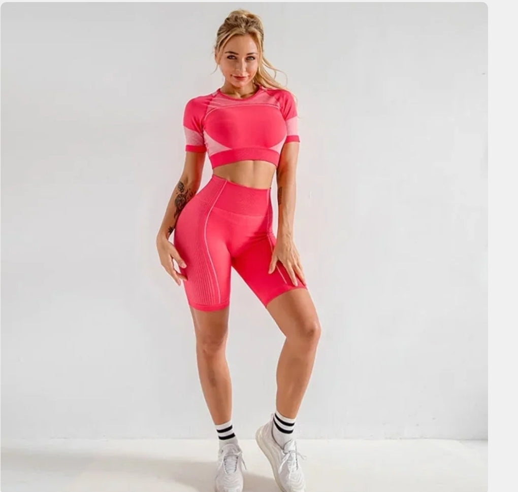 Gym Bunny Brooke 2 Piece Short Set